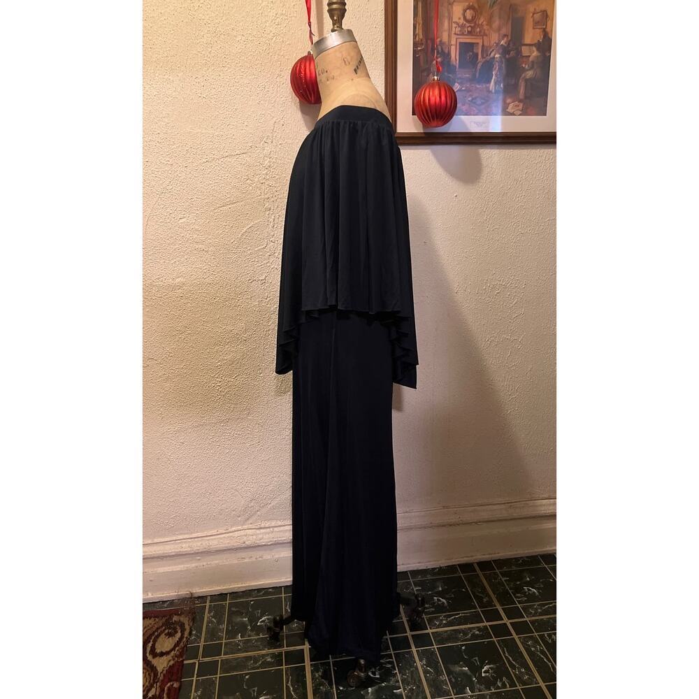 KOH KOH Long Strapless Off the Shoulder Cocktail Dress Blue NWT Size L - Picture 6 of 9